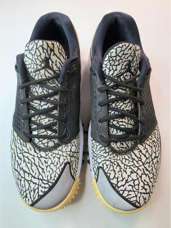 Jordan Trainer ST Golf Shoes Black Elephant Print 833359-110 Mens Size 11 main image 12